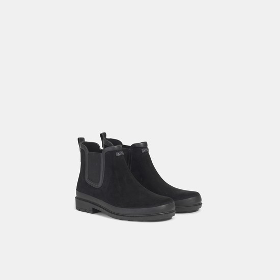 Aigle Ankle Casual Boots Men Black ZA-36470